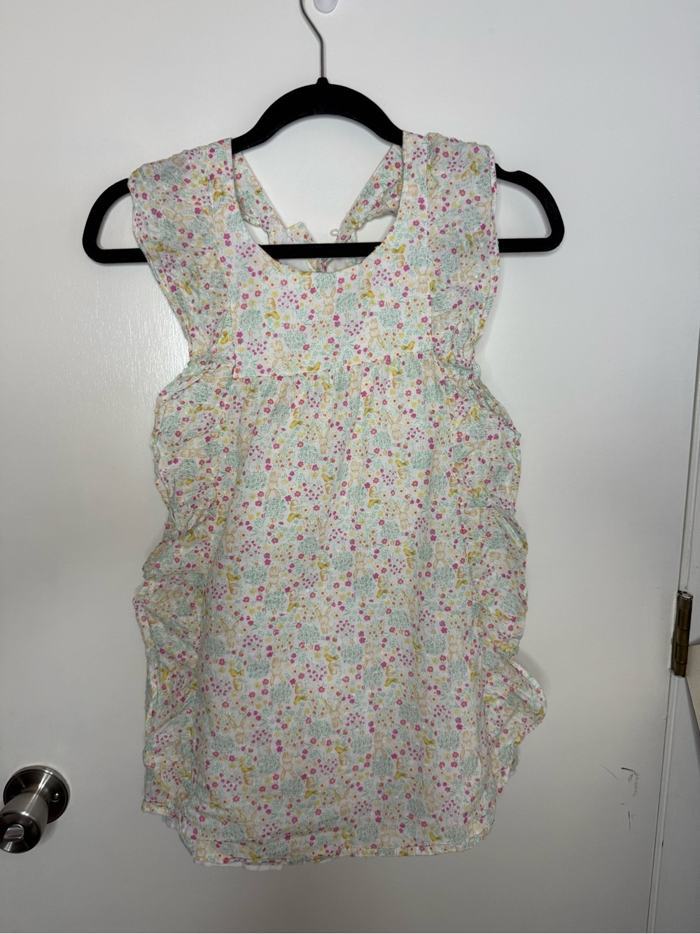 Shabby Chic Pastel Floral Girls Dress Size 6